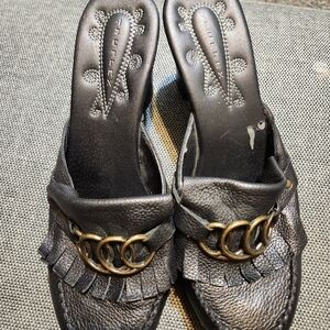 Studded Black clogs